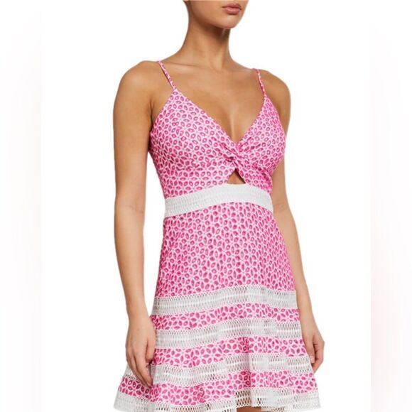 Bardot Camille Twist-Front Eyelet Dress - Picture 12 of 12